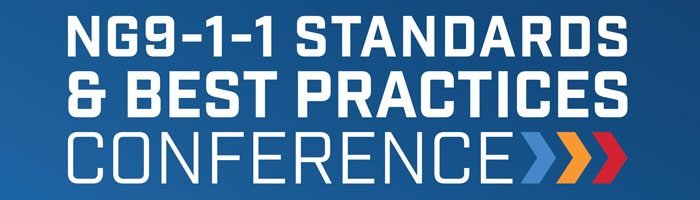 next-generation-9-1-1-conference-logo-titled-ng9-1-1-standards-and-best-practices-conferences-it-is-white-text-on-blue-background