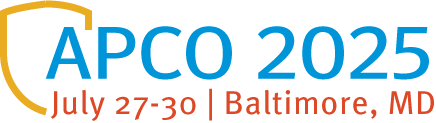 APCO-2025-logo-where-lettering-is-in-big-blue-font-and-date-and-location-is-below-in-red-with-a-partial-yellow-shield-around-the-letters